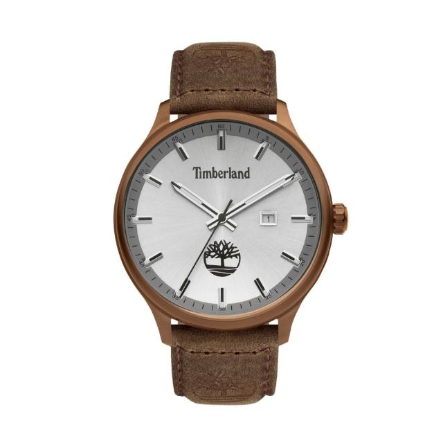 【Timberland】美式潮流皮帶腕錶45mm(TDWGB2102203)