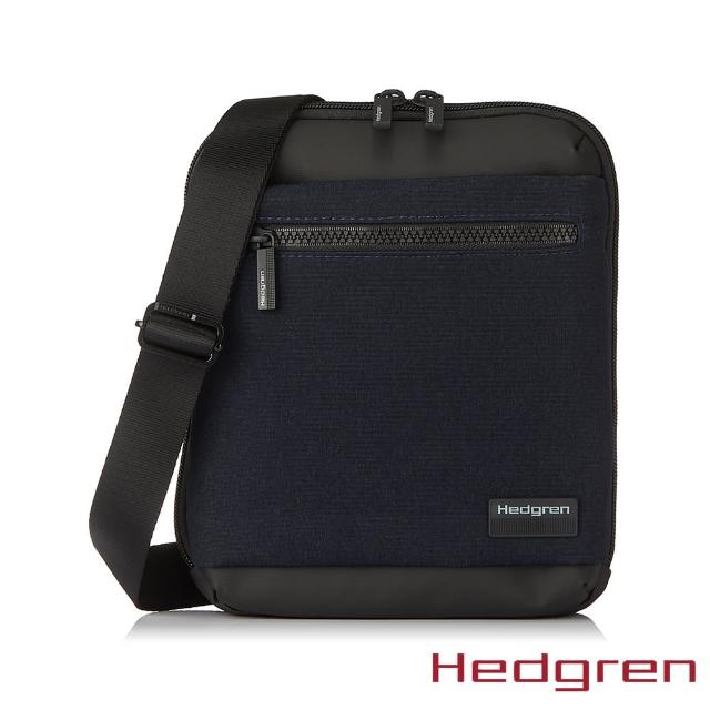 【Hedgren】NEXT商務系列 RFID防盜 側背扁方包(深藍)