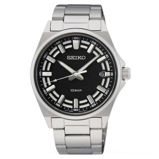 【SEIKO 精工】CS系列 時尚簡約紳士腕錶-黑40mm_SK028(6N52-00G0D/SUR505P1)