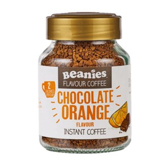 即期品【即期品-Beanies】即溶咖啡-香橙巧克力風味 50g(有效期限2024/12/14)