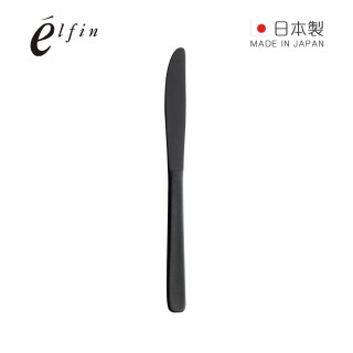 【日本高桑金屬】日製熔岩黑石餐刀-2入(不鏽鋼 餐刀 刀子)