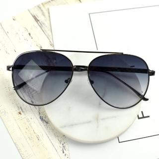 【men life】太陽眼鏡 側邊菱格紋設計飛行員墨鏡(太陽眼鏡)