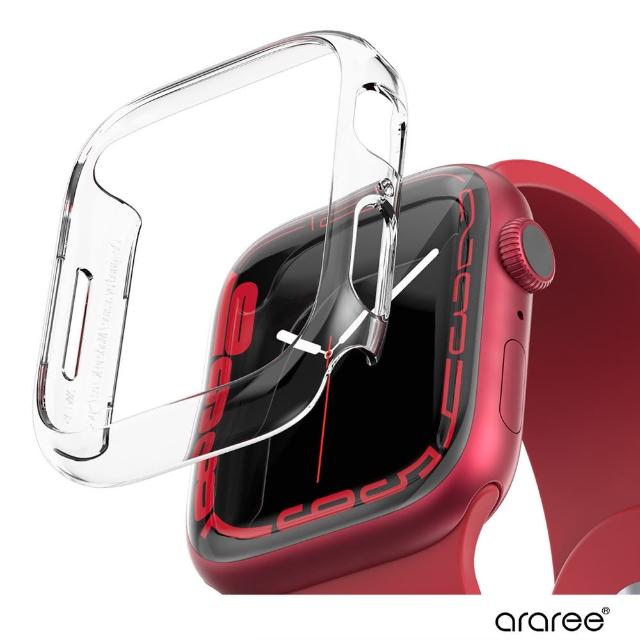 【Araree】Apple Watch S9/8/7 41/45mm 透明抗震保護殼