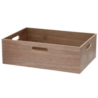 【NITORI 宜得利家居】木製收納盒 NATURAL2 寬低型MBR 收納盒 木製 NATURAL2 寬低型