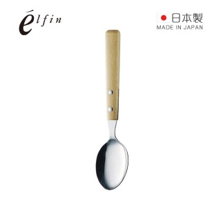 【日本高桑金屬】日製木柄不鏽鋼餐匙-3入(不鏽鋼匙 不銹鋼 餐匙 湯匙)