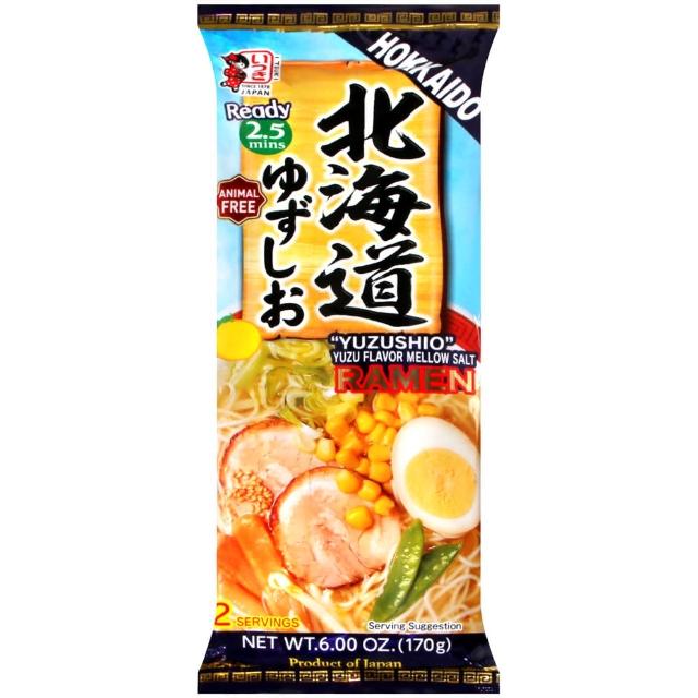 【ITSUKI】北海道柚子鹽風味拉麵(170g)