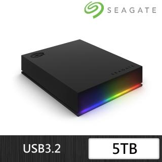 【SEAGATE 希捷】FireCuda Gaming 5TB 2.5吋行動硬碟(STKL5000400)