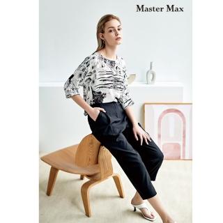 【Master Max】手繪感七分袖上衣(8117050)