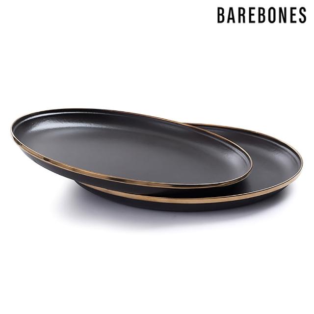 【Barebones】CKW-341 琺瑯盤組-兩入 / 炭灰(盤子 餐盤 餐具 備料盤)