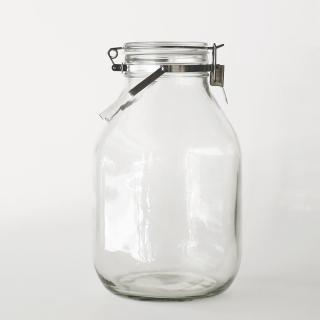 【日本星硝】梅酒/漬物密封玻璃瓶 4L