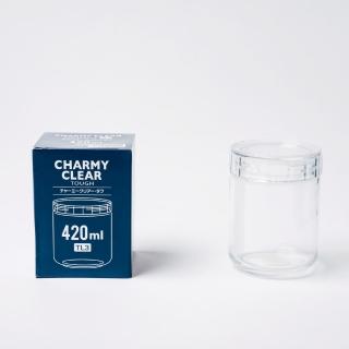 【日本星硝】Charmy Clear - TOUGH系列密封玻璃罐 420ml