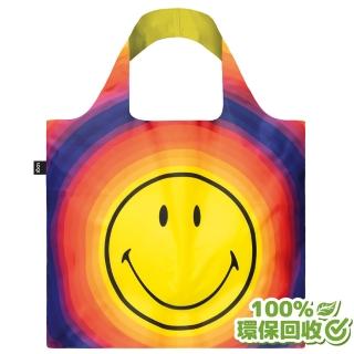 【LOQI】彩虹笑臉(購物袋.環保袋.收納.春捲包)