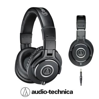 【audio-technica 鐵三角】耳罩式耳機 ATH-M40x 專業型監聽耳機 Audio-Technical Global(全新公司貨)