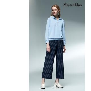 【Master Max】素面直紋寬褲(8123045)