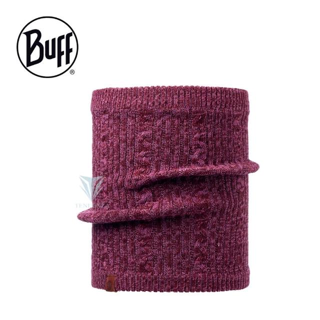 【BUFF】BFL116035 BRAIDY-針織保暖領巾-優雅紅(保暖領巾/Lifestyle/生活系列/穿搭)