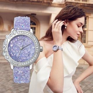 【Galtiscopio 迦堤】璀璨星鑽系列浪漫紫手錶-40mm(AU2SS001SPPLS)