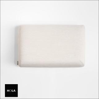 【HOLA】SNOW TOUCH 涼感記憶枕標準型H12-素色灰