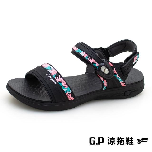 【G.P】女款極輕量舒適磁扣兩用涼拖鞋G2355W-粉色(SIZE:36-39 共二色)