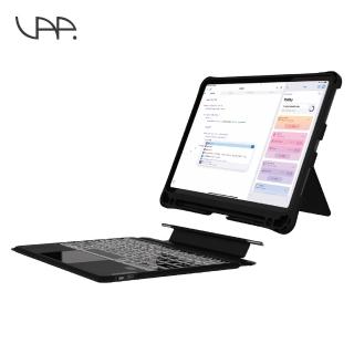 【VAP】iPad 10.9吋/iPad Pro 11吋 專用 藍牙鍵盤二合一防摔支架殼(含觸控板)