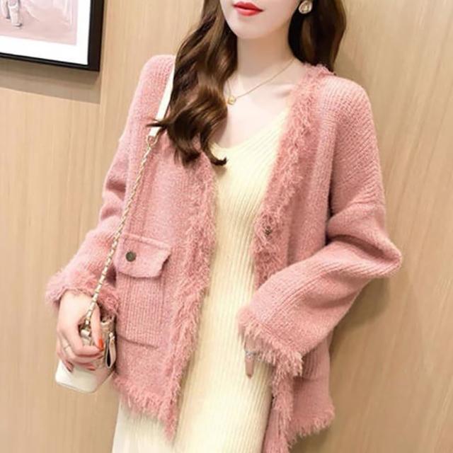 【M SELECT】韓 女款 復古氣質 小香風長袖外套