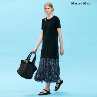 【Master Max】素面針織長版上衣(8018003)
