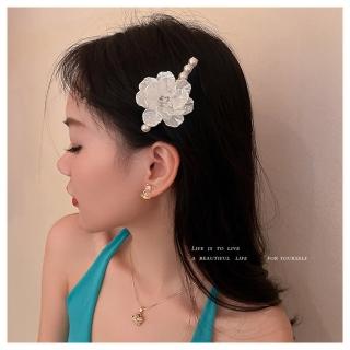 【HaNA 梨花】韓國仙仙的氣質氛圍感．貝石花朵珍珠髮夾