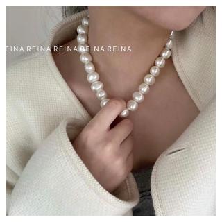 【HaNA 梨花】韓國穿搭完美質感．法式珍珠單項鍊