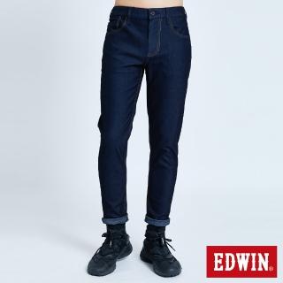 【EDWIN】男裝 JERSEYS 迦績EJ6超彈EDGE錐形牛仔褲(原藍色)