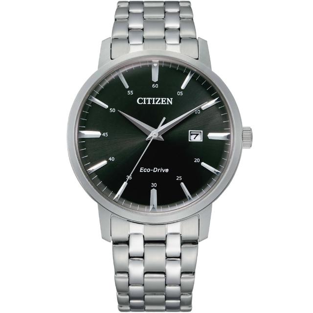 【CITIZEN 星辰】光動能大三針簡約時尚腕錶-40mm(BM7460-88E)