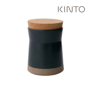 【Kinto】CLK-211 陶瓷香料儲藏罐650ml-黑