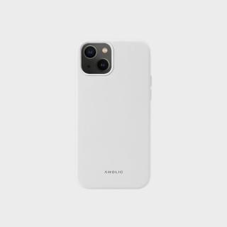 【Aholic】iPhone 13 / 13 Pro 6.1吋 矽膠手機殼(白色)