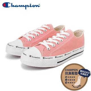【Champion】女 帆布鞋 休閒鞋 CLASSIC CP CANVAS-粉(USLS-1013-55)