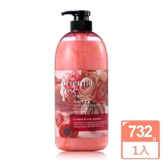 即期品【韓國 Body Phren】東方玫瑰淨白沐浴乳732g(有效至2025.03月)