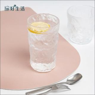 【hoi! 好好生活】冰川岩石玻璃杯380ml