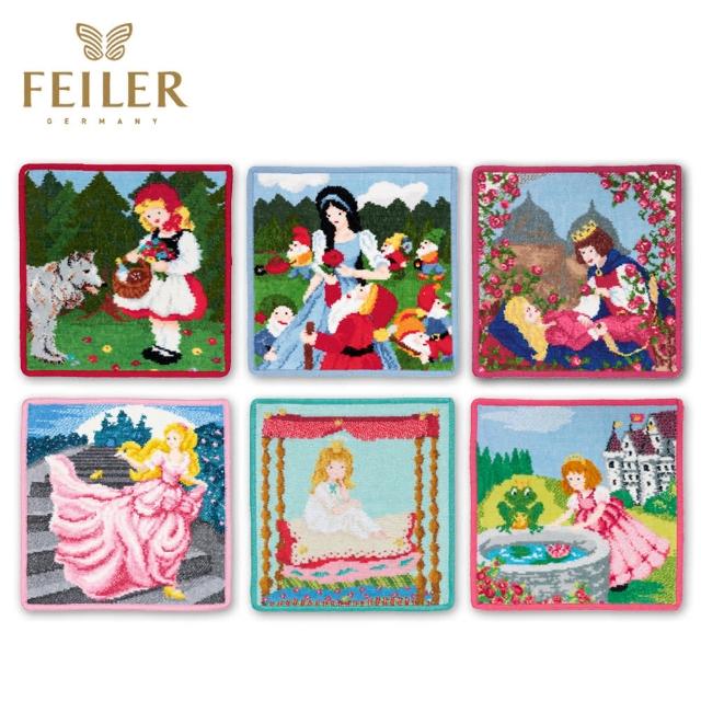 【Feiler】童話系列方巾 6款(25x25cm)