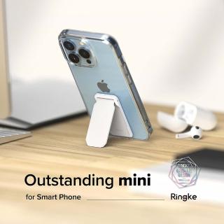 【Ringke】Outstanding Mini 迷你通用手機支架 白 黑 淺灰 粉紅(Rearth)