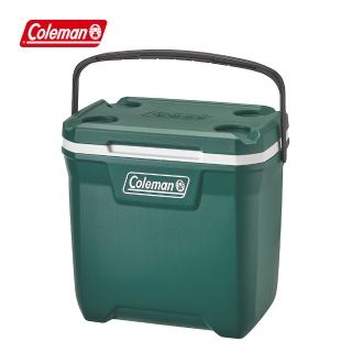 【Coleman】26.5L XTREME永恆綠手提冰箱 / CM-37321(露營冰桶 戶外冰桶 保冰桶)