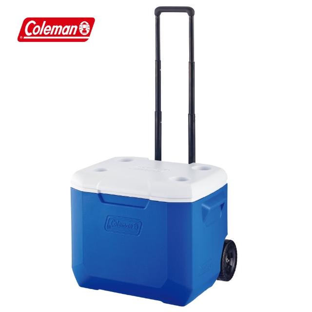 【Coleman】56L拖輪冰箱 / 海洋藍(CM-27863M000)