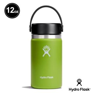 【Hydro Flask】12oz/354ml 寬口提環保溫杯(海草綠)(保溫瓶)