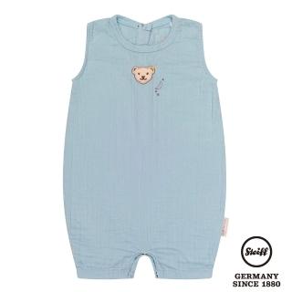 【STEIFF】熊頭童裝 無袖連身衣(連身衣)