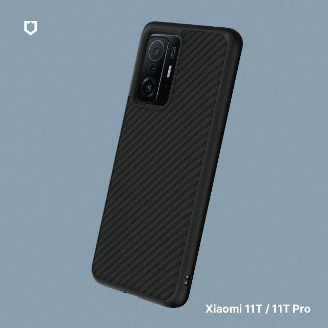 【RHINOSHIELD 犀牛盾】小米 Xiaomi 11T/11T Pro SolidSuit 碳纖維紋路防摔背蓋手機保護殼(碳纖維紋路)
