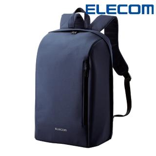 【ELECOM】IPX3防水電腦後背包15.6吋-藍(ELBMRP01NV)