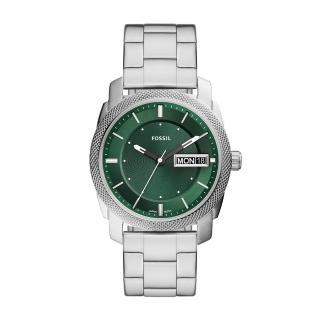 【FOSSIL】Machine經典簡約綠色面盤腕錶42mm(FS5899)