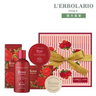 【L’ERBOLARIO 蕾莉歐】緋紅玫瑰香氛禮盒(送禮首選)