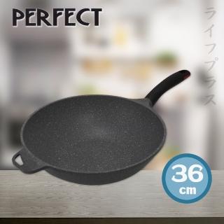 【PERFECT 理想】PERFECT極緻鑄造不沾炒鍋-36cm-無蓋-1支(不沾炒鍋)