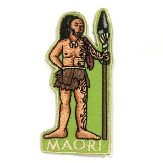 【A-ONE 匯旺】紐西蘭 毛利人 Maori 電繡徽章 胸章 立體繡貼 裝飾貼 燙布貼紙 繡片貼(NO.282)