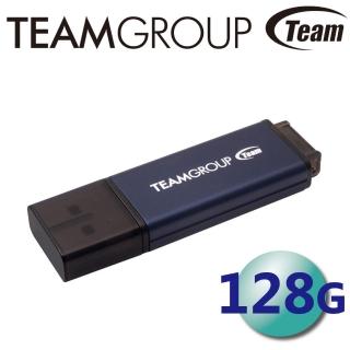 【Team 十銓】128GB C211 USB3.2 隨身碟 紳士碟(鋁合金 LED指示燈)