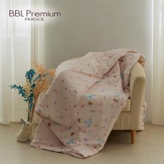 【BBL Premium】天絲親柔棉印花鋅力綿涼被-愛的小步曲(雙人)