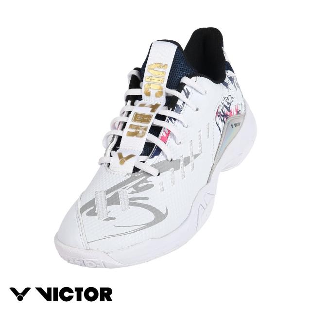 【VICTOR 勝利體育】羽球鞋 羽毛球鞋(ACNYT A 銀白)