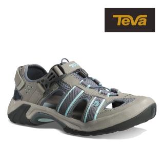 【TEVA】原廠貨 女 Omnium W 護趾水陸機能涼鞋/雨鞋/水鞋(暗藍灰-TV6154SLA)